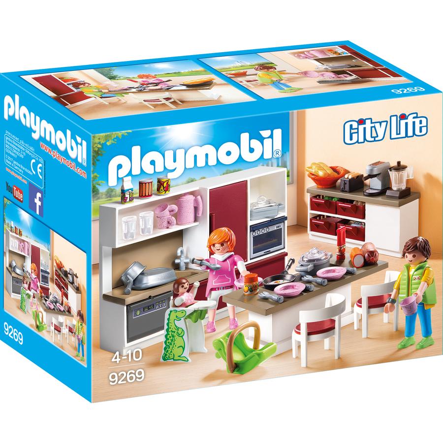 PLAYMOBIL® City Life Große Familienküche 20