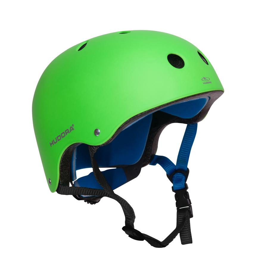 HUDORA ® Skater hjelm størrelse 56-60, grøn