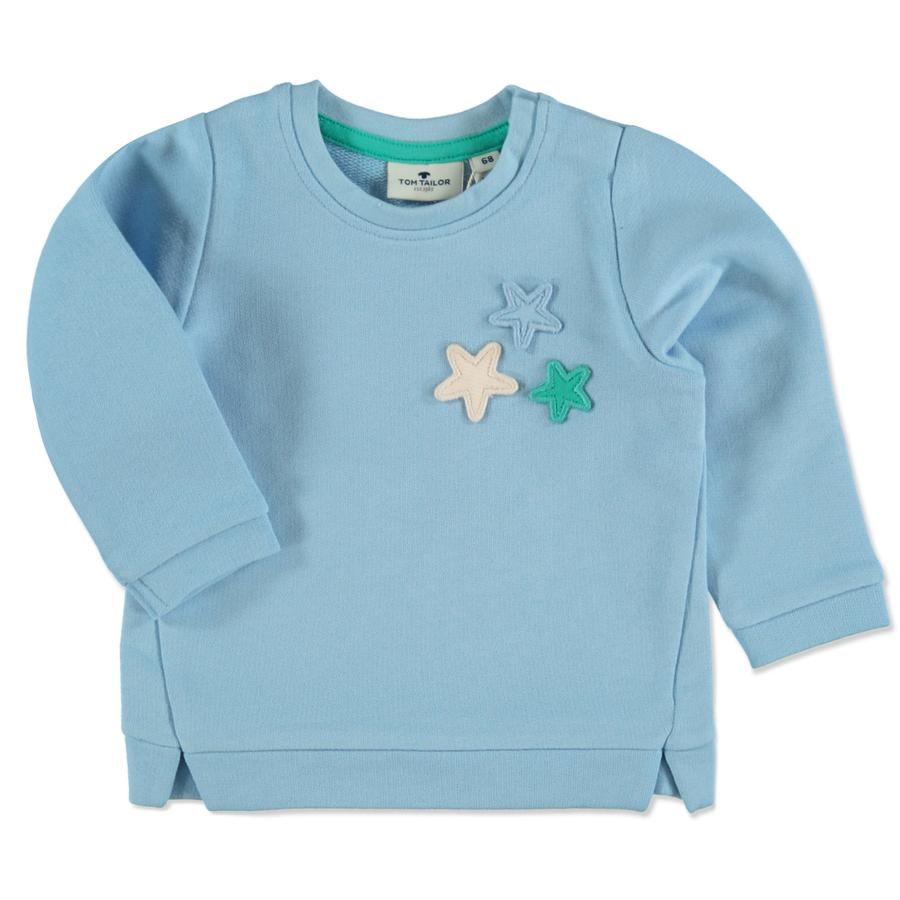 TOM TAILOR Girls Sweatshirt washed out middle blue
