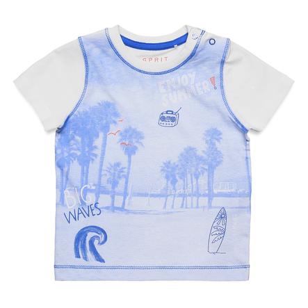 ESPRIT T-Shirt Beach blau