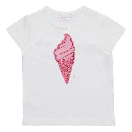 ESPRIT lasten t-paita jäätelö valkoinen 