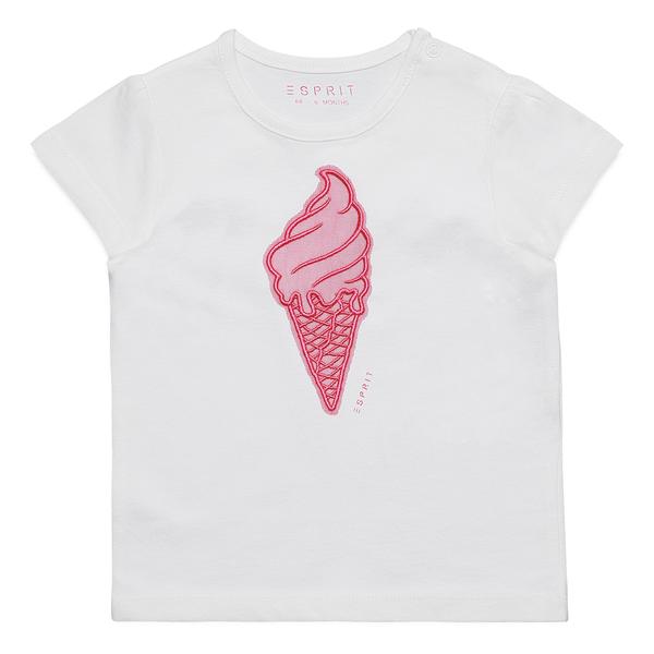 ESPRIT kids T-Shirt Ice Cream white