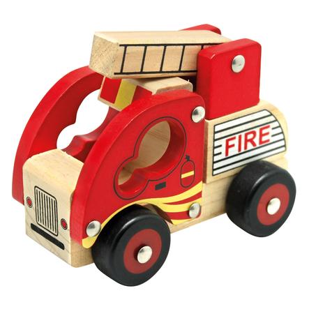 camion pompier bois