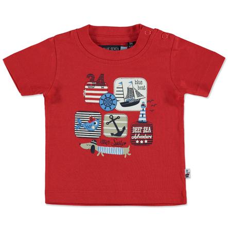 BLUE SEVEN  Chlapecké tričko Maritime red