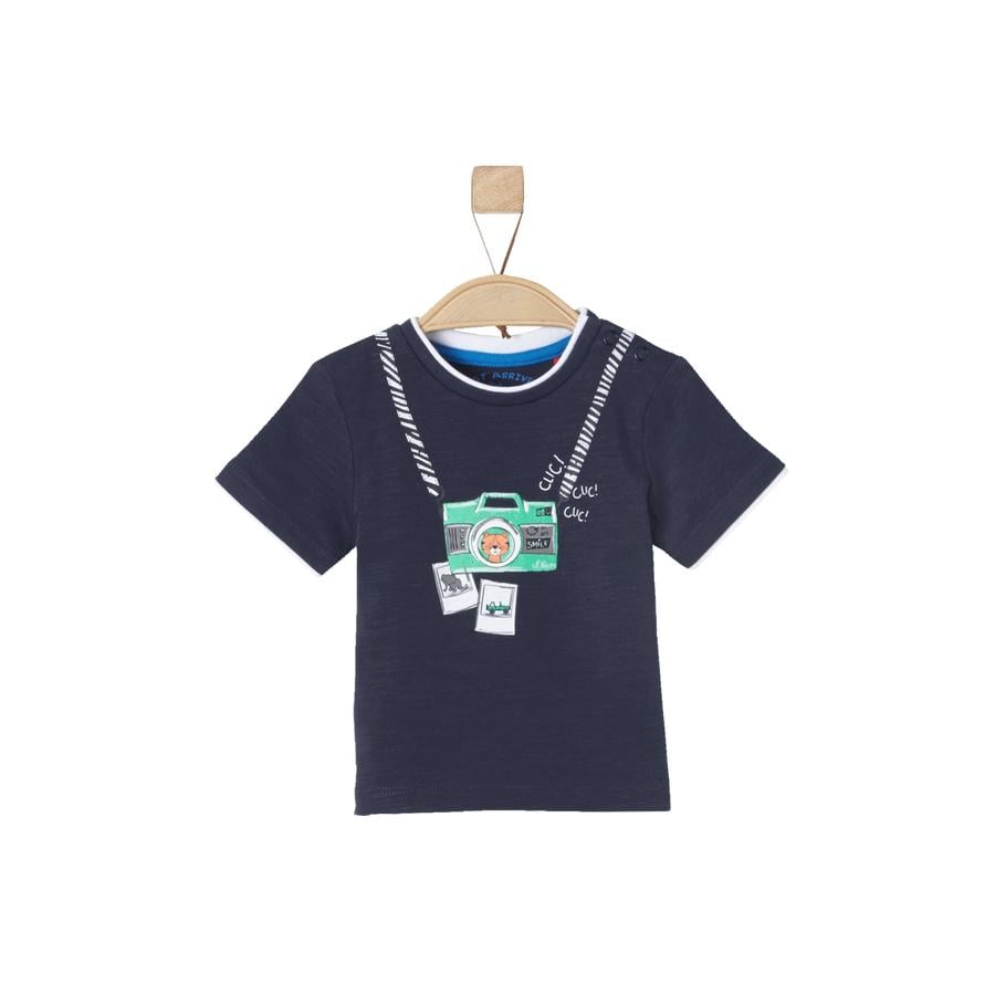 s.Oliver Boys T-Shirt donkerblauw
