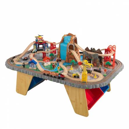 kidkraft waterfall train table