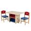 KidKraft® Dětský stůl Star se dvěma židličkami a boxy