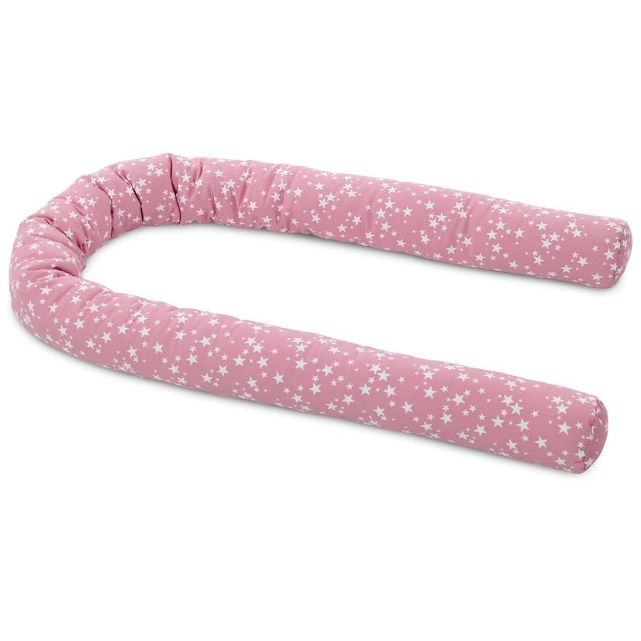 babybay Paracolpi/cuscino Stelle rosa/bianco 