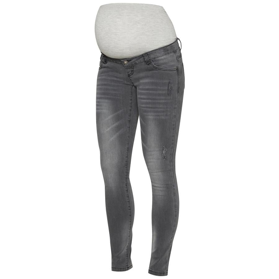 Mama Licious Jeans MLLUCCA medium grey melange