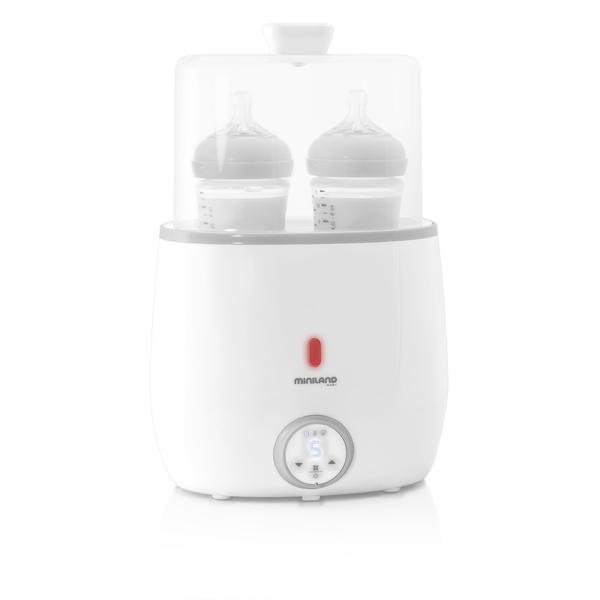 miniland Aufwärmungsgerät Warmy Twin für Babyflaschen
