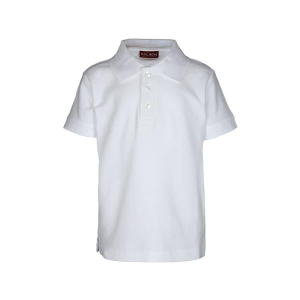 G.O.L. 1/2-Arm-Pique-Poloshirt Regularfit wit