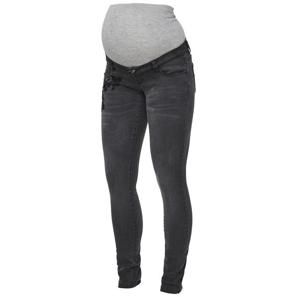 mama licious gravid jeans MLLETICIA Medium Grey