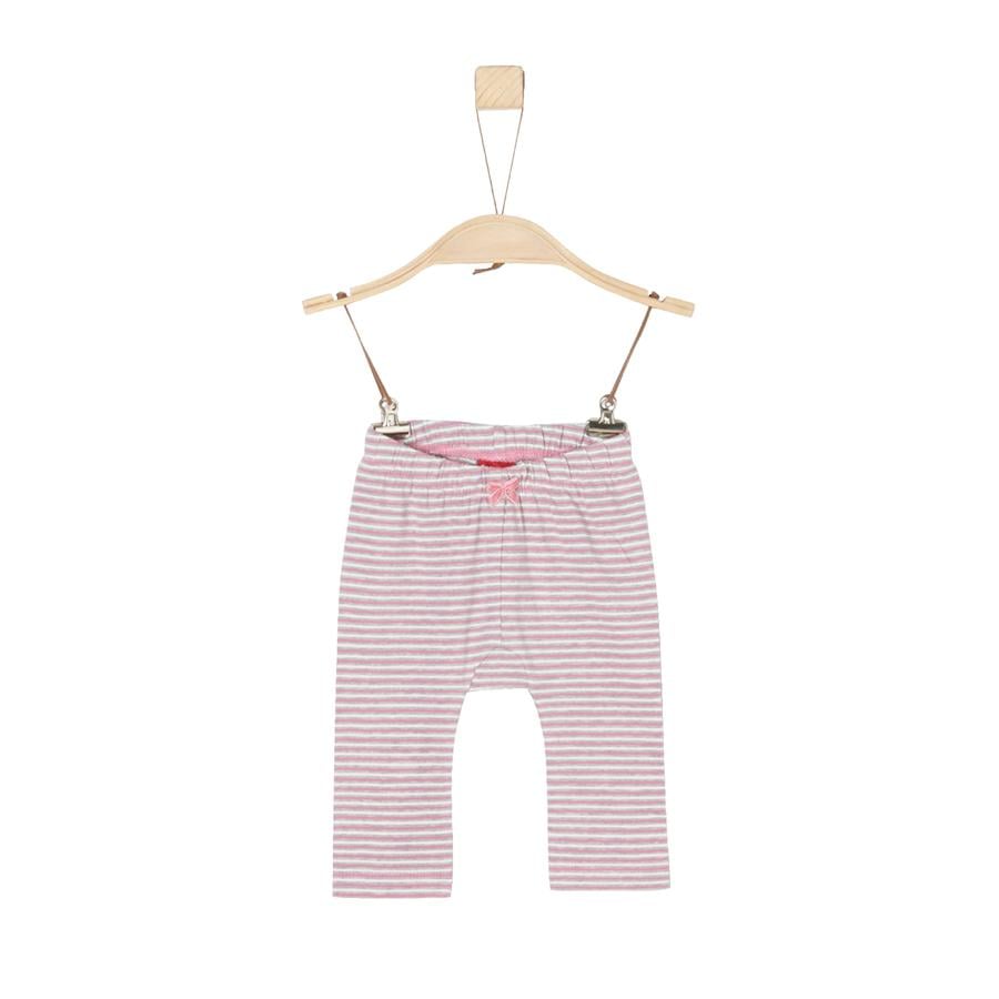 s.Oliver Girls Leggings pink stripes 
