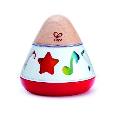 Hape Boite A Musique Tourne En Rond Bois E0332 Roseoubleu Fr