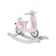 Kids Concept® Balancín-Scooter rosa,blanco 