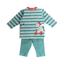 noukie´s Boys Schlafanzug 2-tlg. marl turquoise stripe 