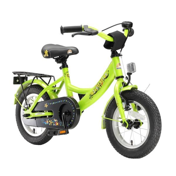 "bikestar Premium Safety Child Bike 12 ""Classic Green"