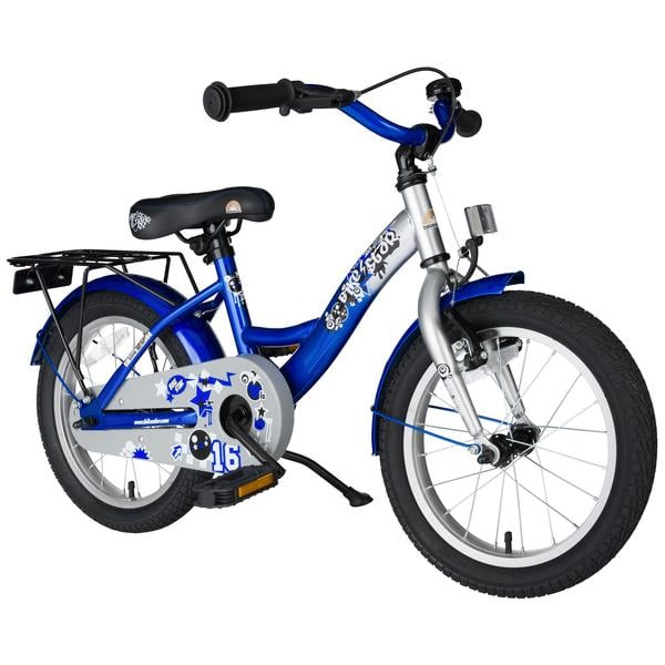 Bikestar Premium dětské kolo 16'' Silver Blue