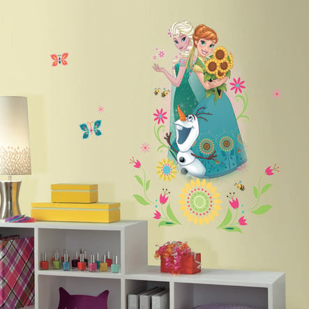 RoomMates® Wandsticker Disney´s Frozen - Anna und Elsa