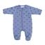 noukie Boys 's pyjama's 1-delige blauwe sterren 