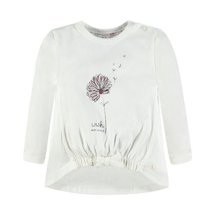 Chemise à manches longues Marc O'Polo Girl blanc neige