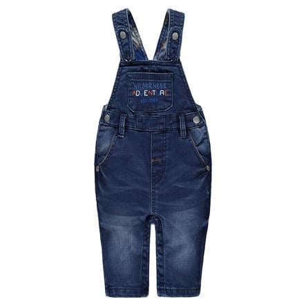 Kanz Hose Latzhose kurz Jeans blau Baumwolle Jungen Baby Kinder Gr.68,74,86 