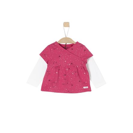 s.Oliver Girl camicia manica lunga s viola / rosa 