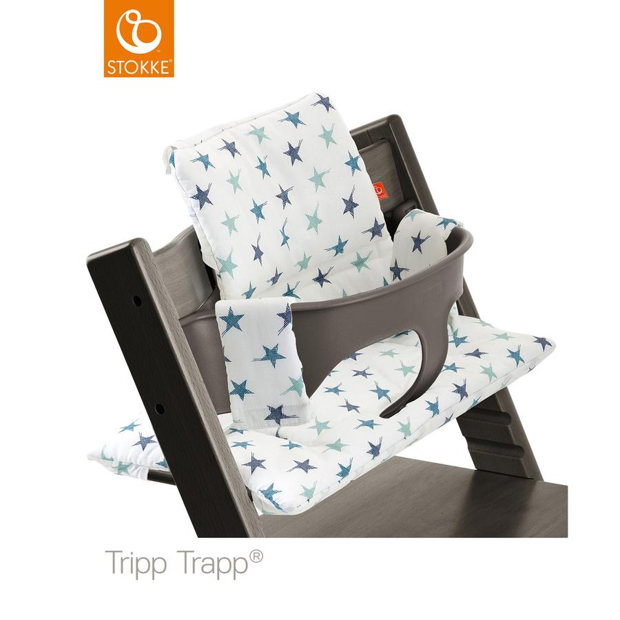 STOKKE® Tripp Trapp® Classic Baby Sitzkissen Aqua Star ...