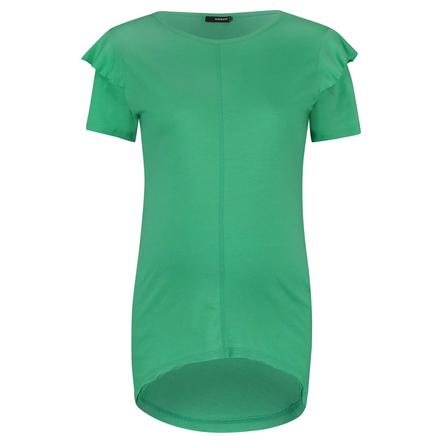 SUPERMOM T-Shirt Ruffle Verde Brillante