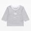 ESPRIT Shirt met lange mouwen licht heide grijs