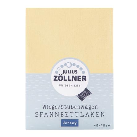 JULIUS ZÖLLNER Spannbetttuch Jersey für Wiege vanille