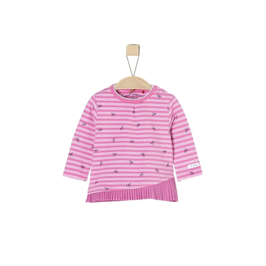 s.Oliver Girl s shirt met lange mouwen roze