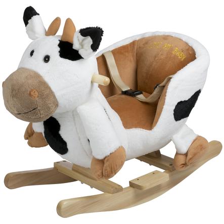 vache a bascule en bois