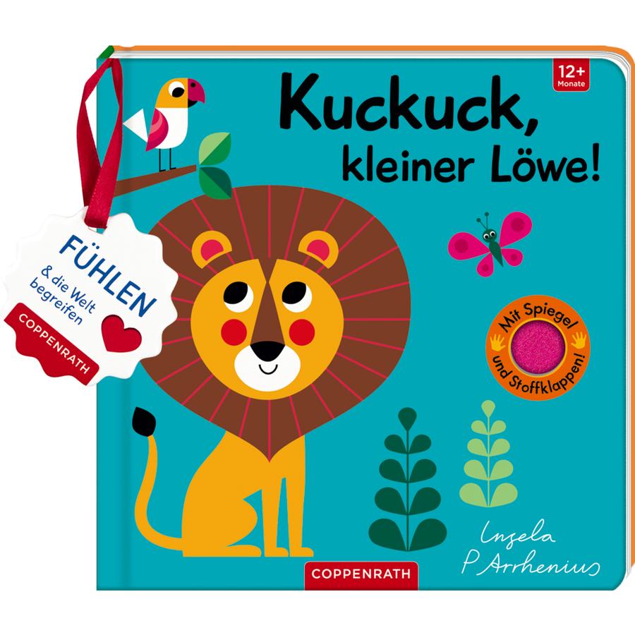 SPIEGELBURG COPPENRATH Mein Filz-Fühlbuch: Kuckuck, kleiner Löwe!
