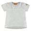 Steiff Girl s T-Shirt met gatenpatroon, wit