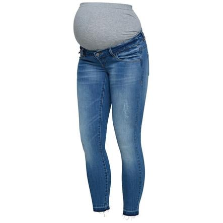 Mama Licious Jeans MLNAGA 7/8 Light Blue Denim