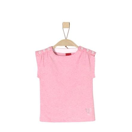 s.Oliver Girl s T-Shirt rose pâle melange