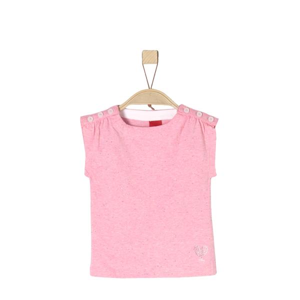 s.Oliver Girls T-Shirt light pink melange