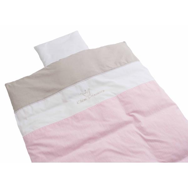 Be Be 's Collection sängkläder liten prinsessa rosa 80 x 80 cm 