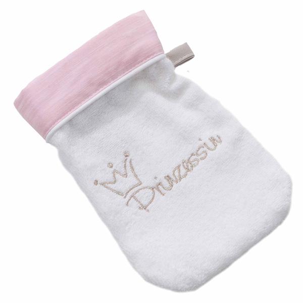 Be Be 's Collection Waschhandschuh Kleine Prinzessin rosa