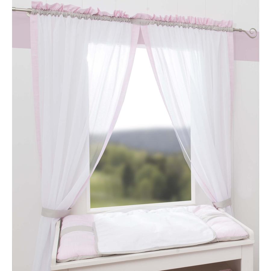 Be Be 's Collection Vorhang 2 Schlaufenschals Kleine Prinzessin rosa