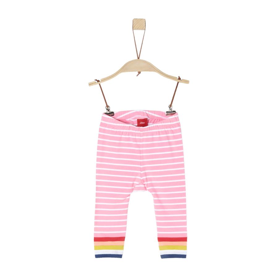 s.Oliver Hose light pink stripes