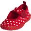 Playshoes  Aqua sko prikker rød
