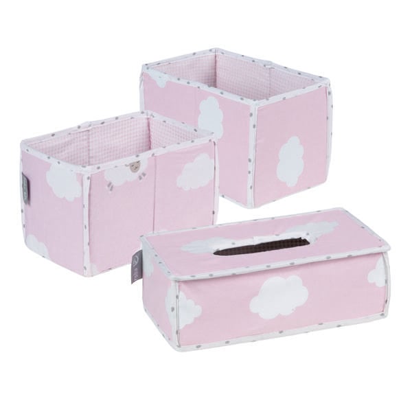 roba Organizer 3-pack Set Pink cloud