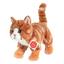 Teddy HERMANN® Katt stående rød tiger t, 20 cm