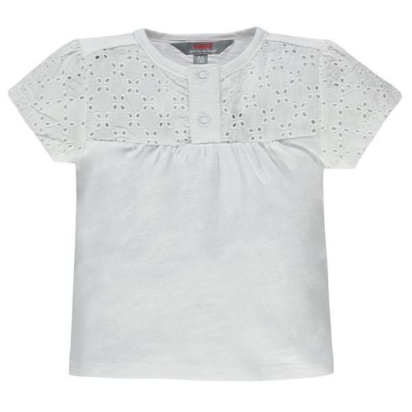 KANZ T-shirt för flickor, vit