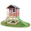 EXIT Drewniany domek zabaw Loft 500, czerwony
