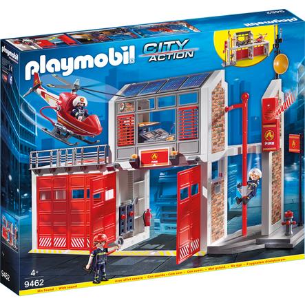 playmobil city action pompier