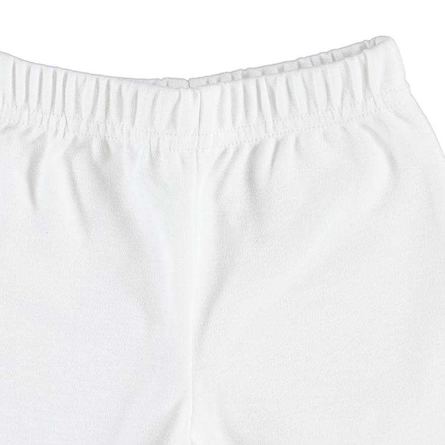 EBI & EBI Pantalón infantil deportivo blanco puro