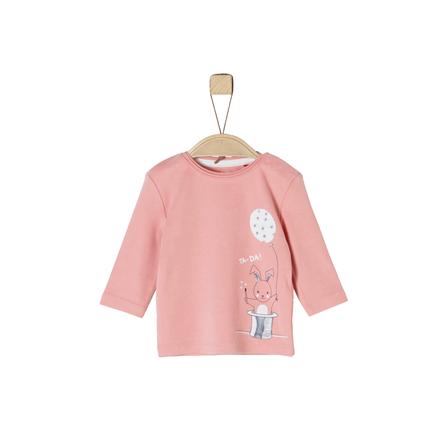 s.Oliver Girl s camisa de manga larga rosa polvoriento